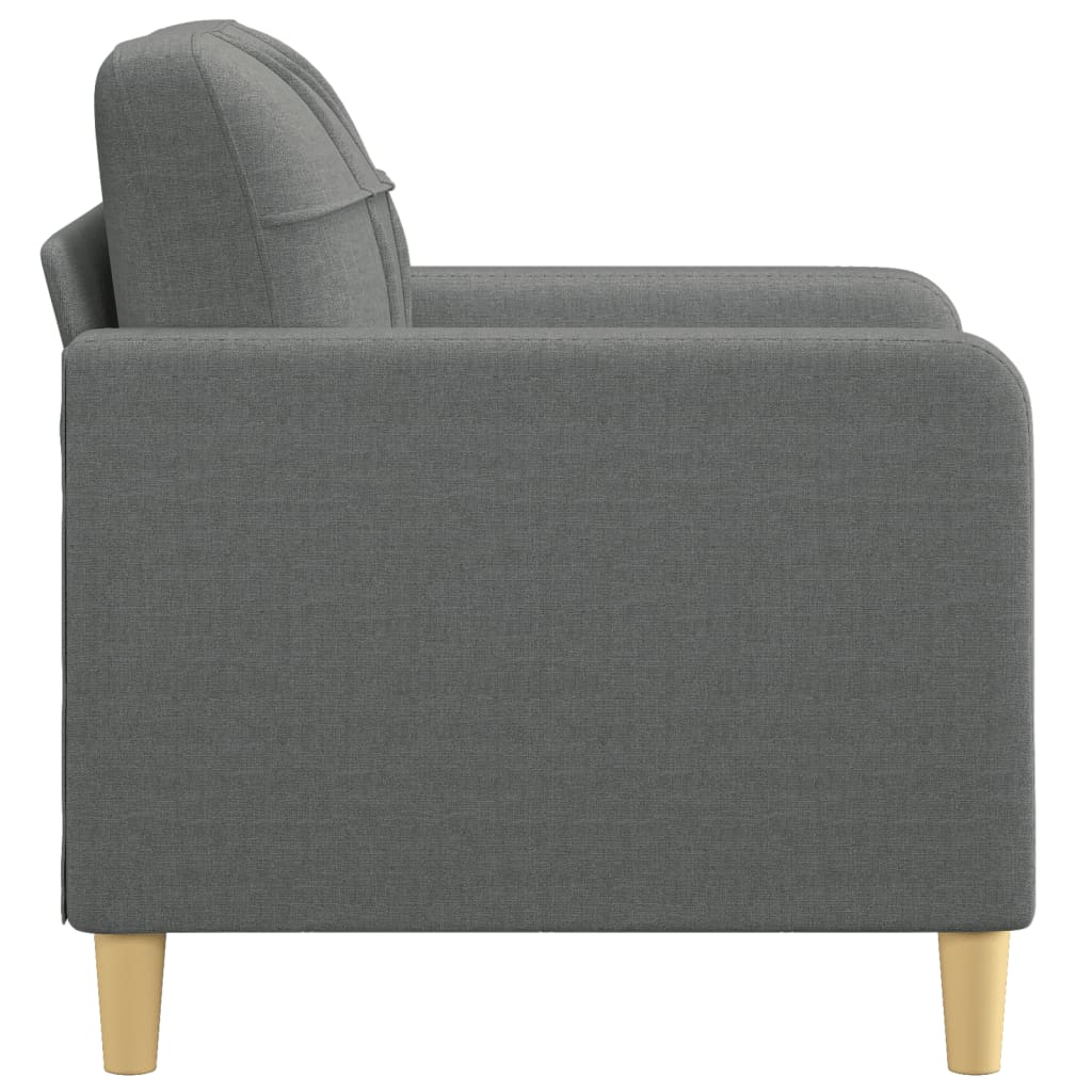 Fauteuil Stof 60 cm Donkergrijs