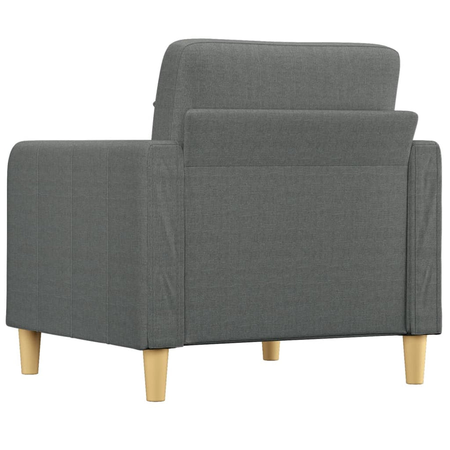 Fauteuil Stof 60 cm Donkergrijs