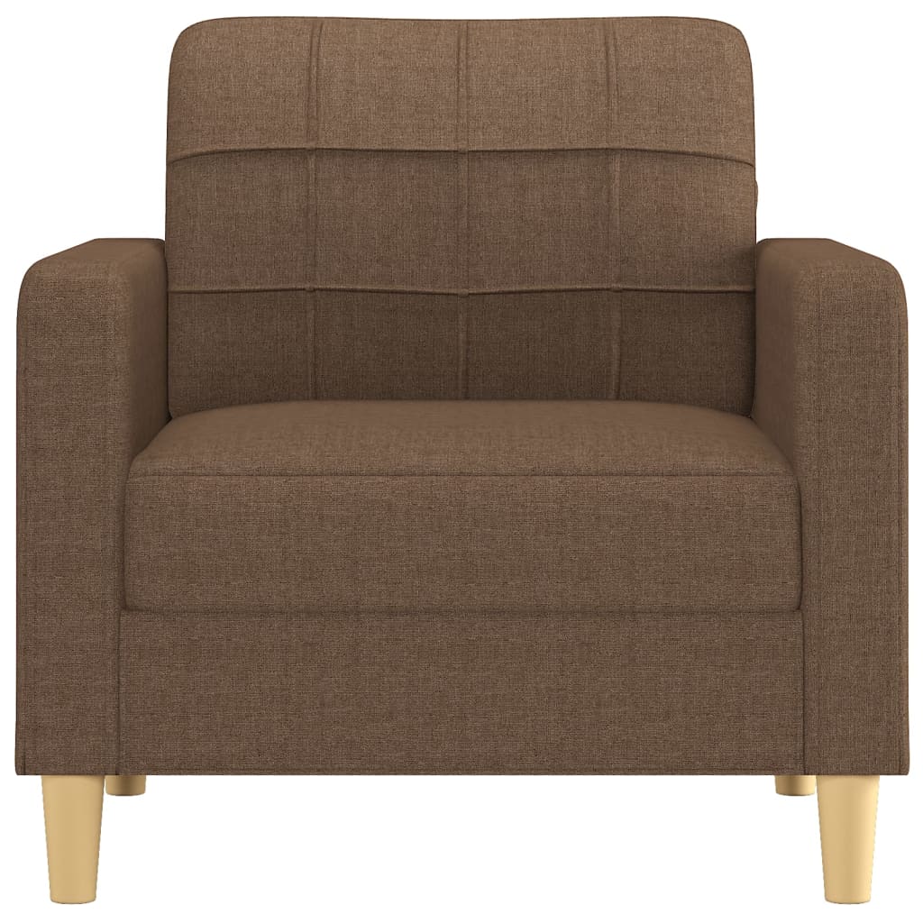 Fauteuil Stof 60 cm Bruin