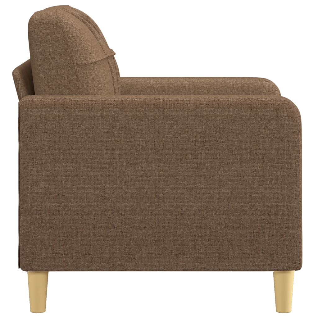 Fauteuil Stof 60 cm Bruin