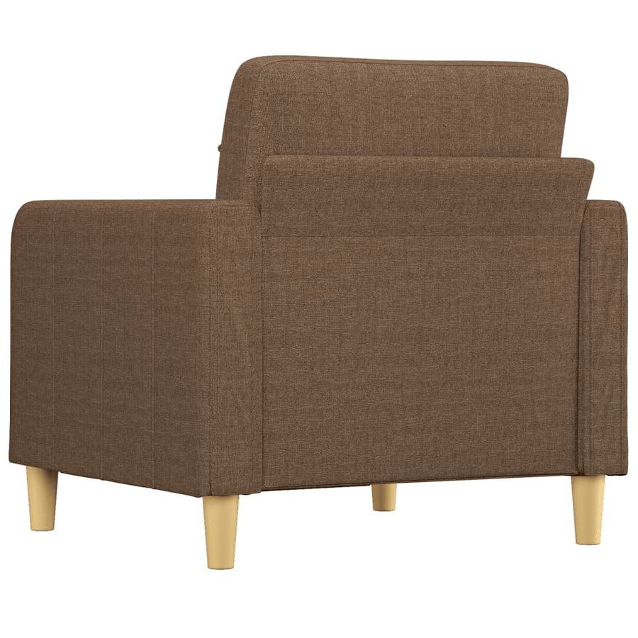 Fauteuil Stof 60 cm Bruin
