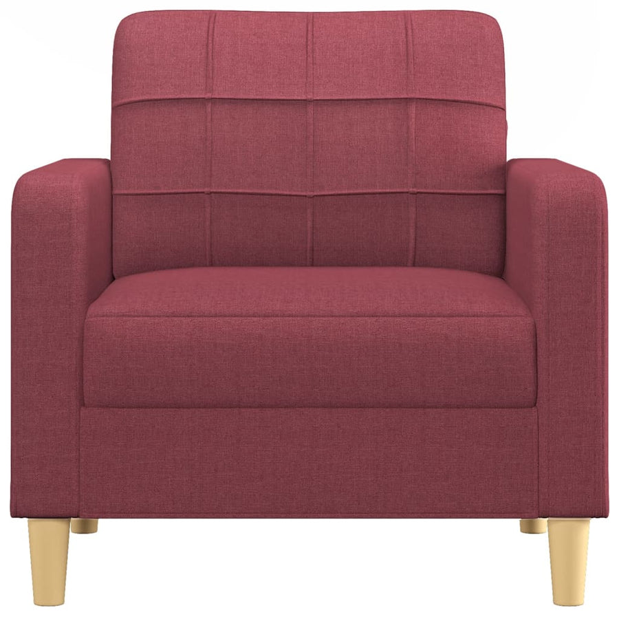 Fauteuil Stof 60 cm Wijnrood