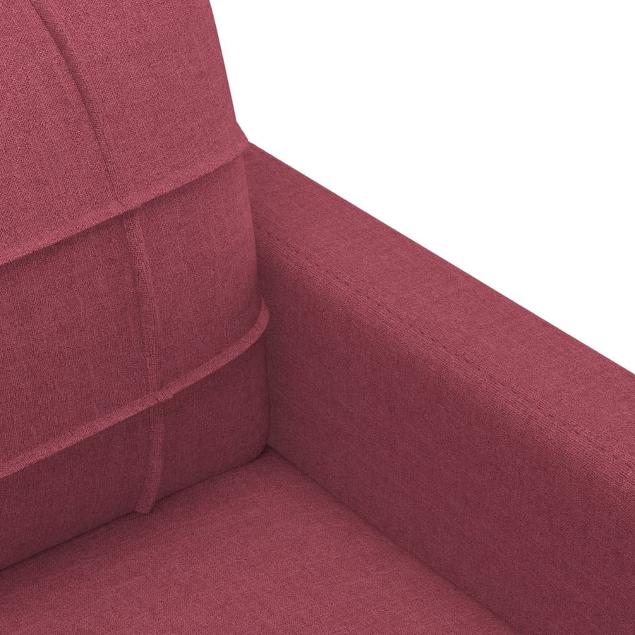 Fauteuil Stof 60 cm Wijnrood