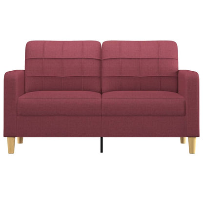 Tweezitsbank Stof 140 cm Wijnrood