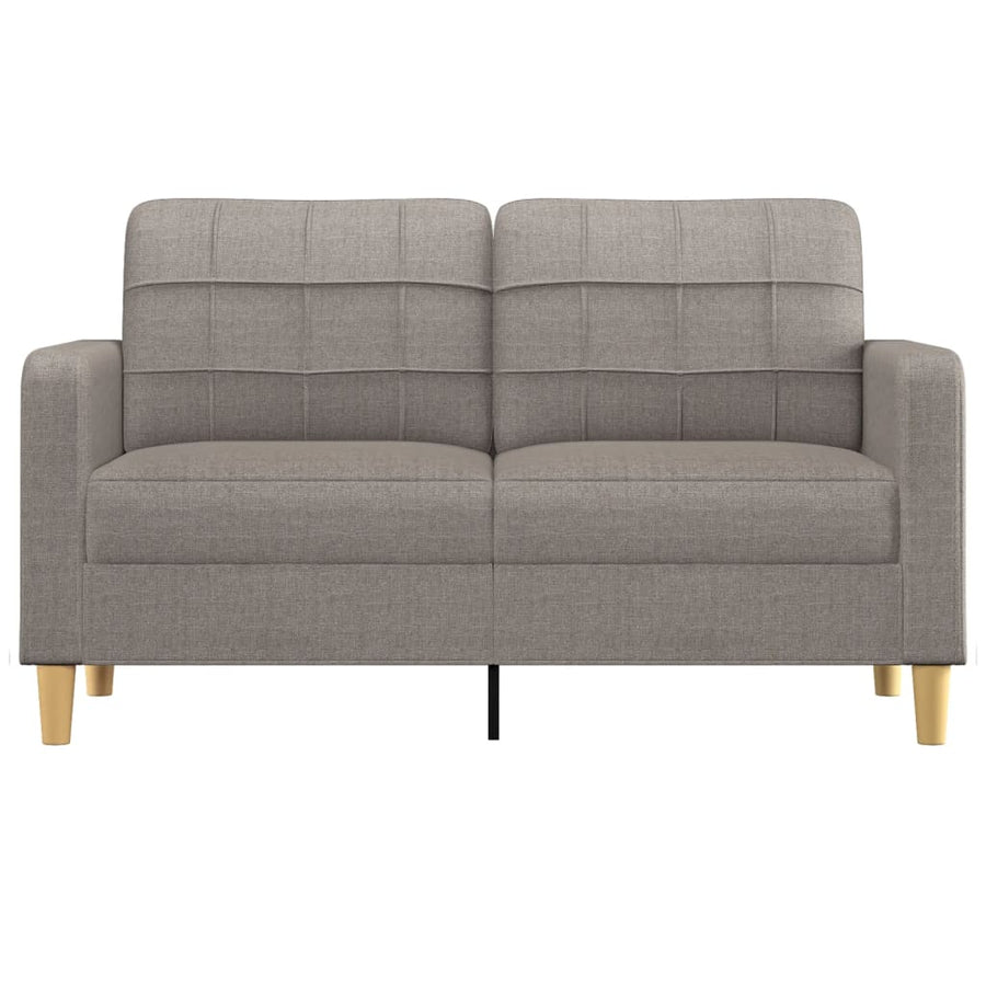 Tweezitsbank Stof 140 cm Taupe