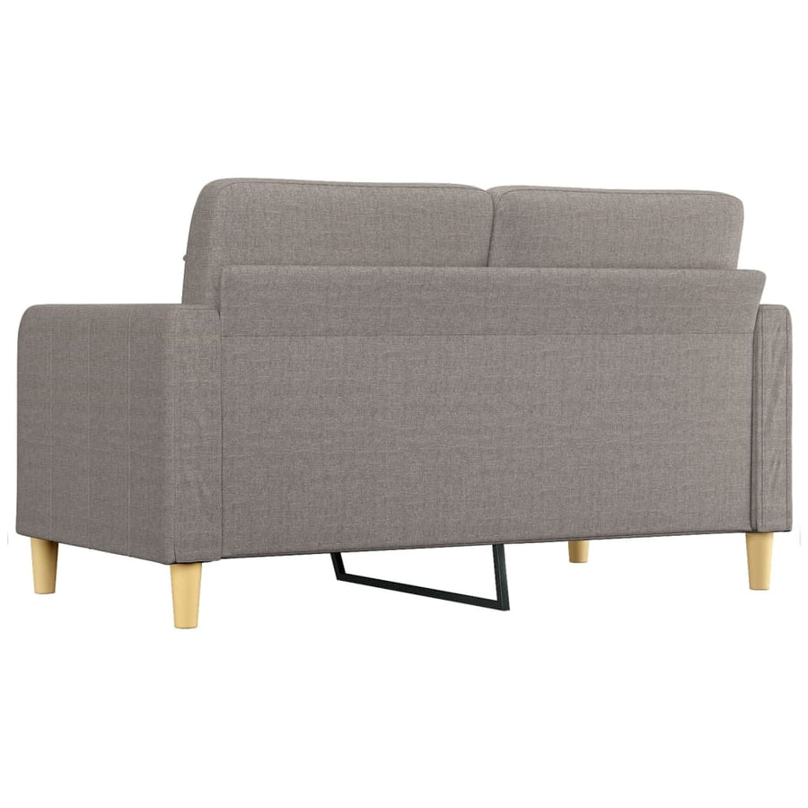 Tweezitsbank Stof 140 cm Taupe