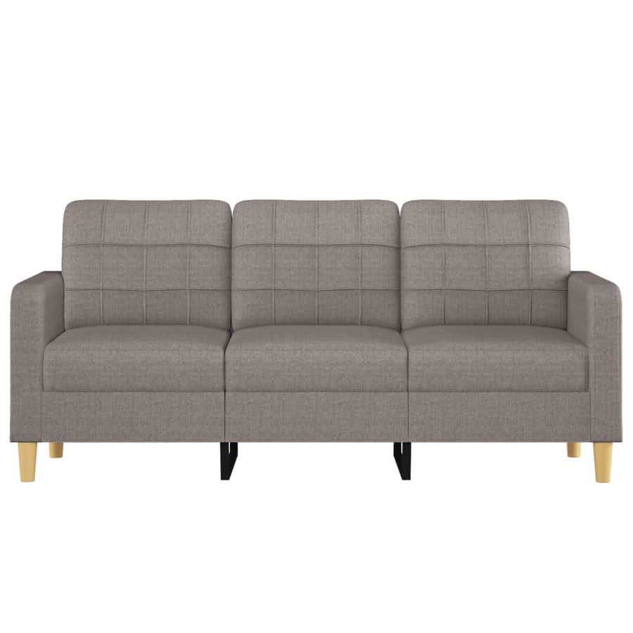 Driezitsbank Stof 180 cm Taupe