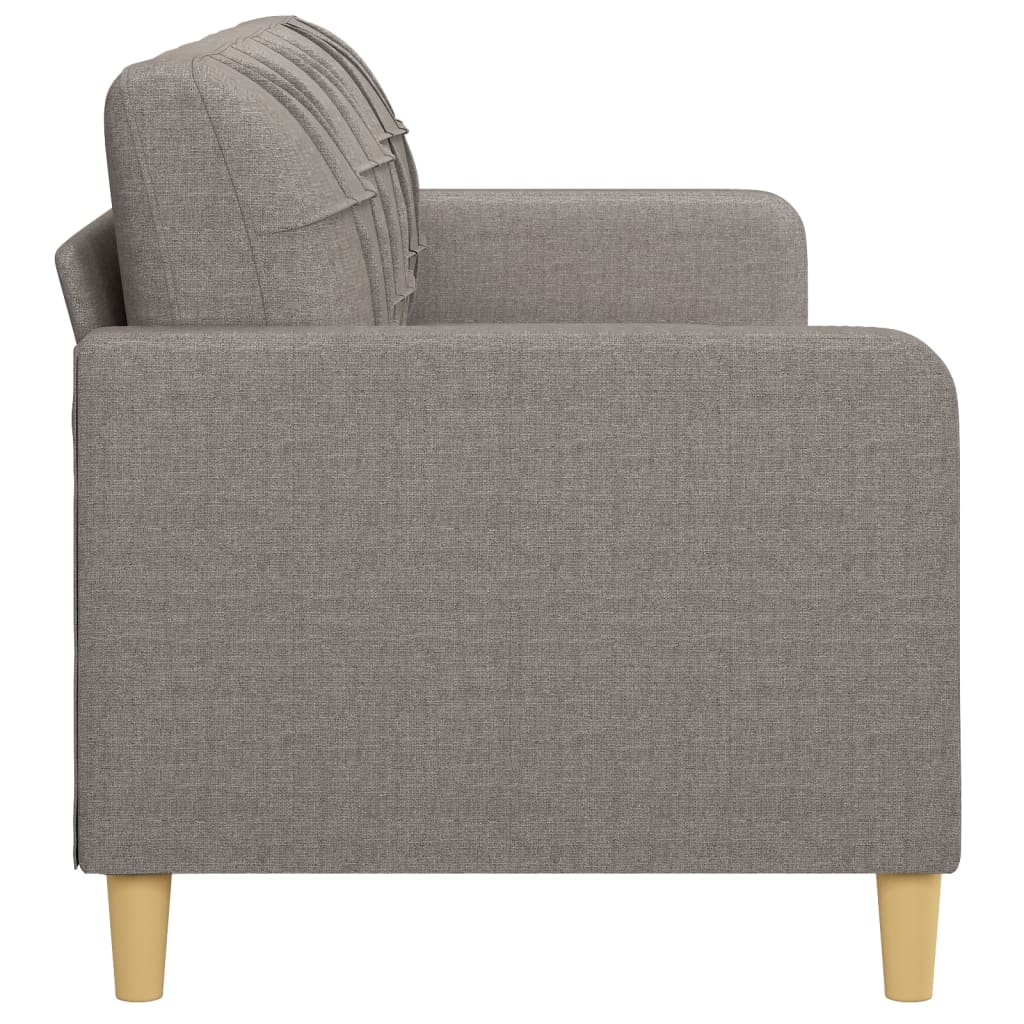 Driezitsbank Stof 180 cm Taupe