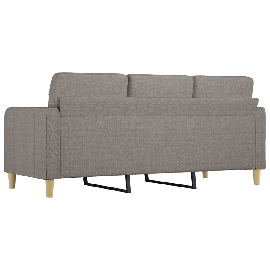 Driezitsbank Stof 180 cm Taupe