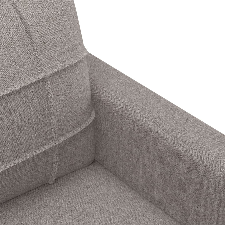 Driezitsbank Stof 180 cm Taupe