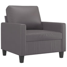 Fauteuil Kunstleer 60 cm Grijs