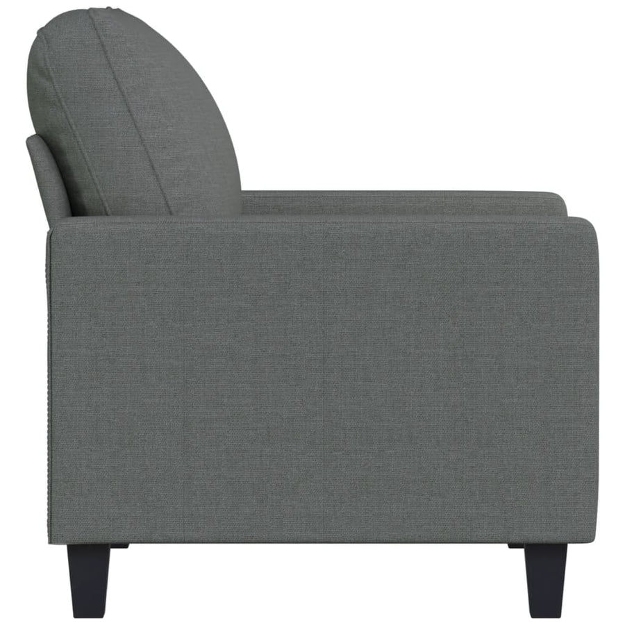 Fauteuil Stof 60 cm Donkergrijs