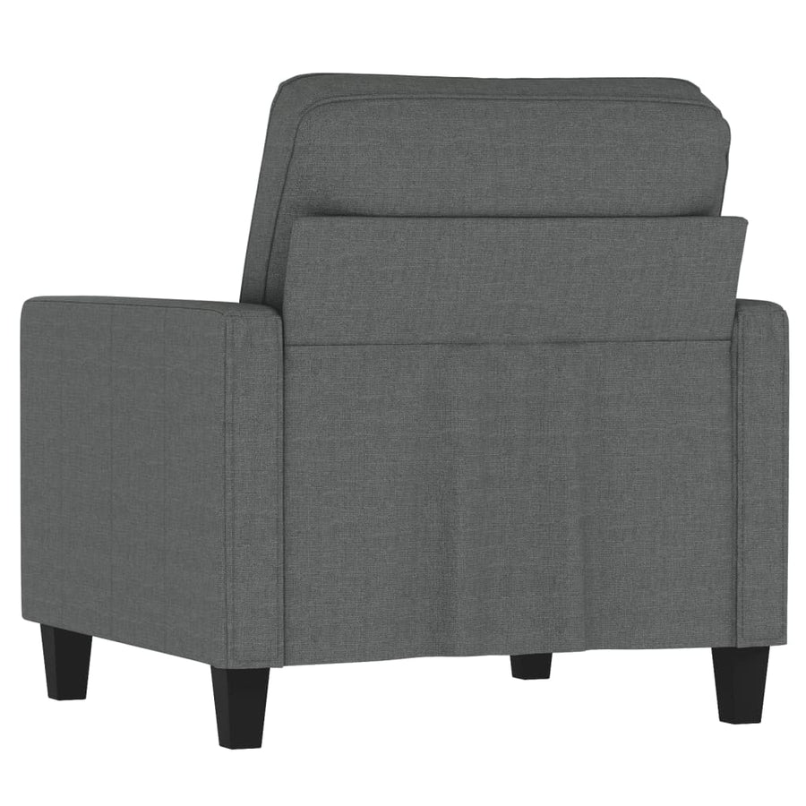 Fauteuil Stof 60 cm Donkergrijs