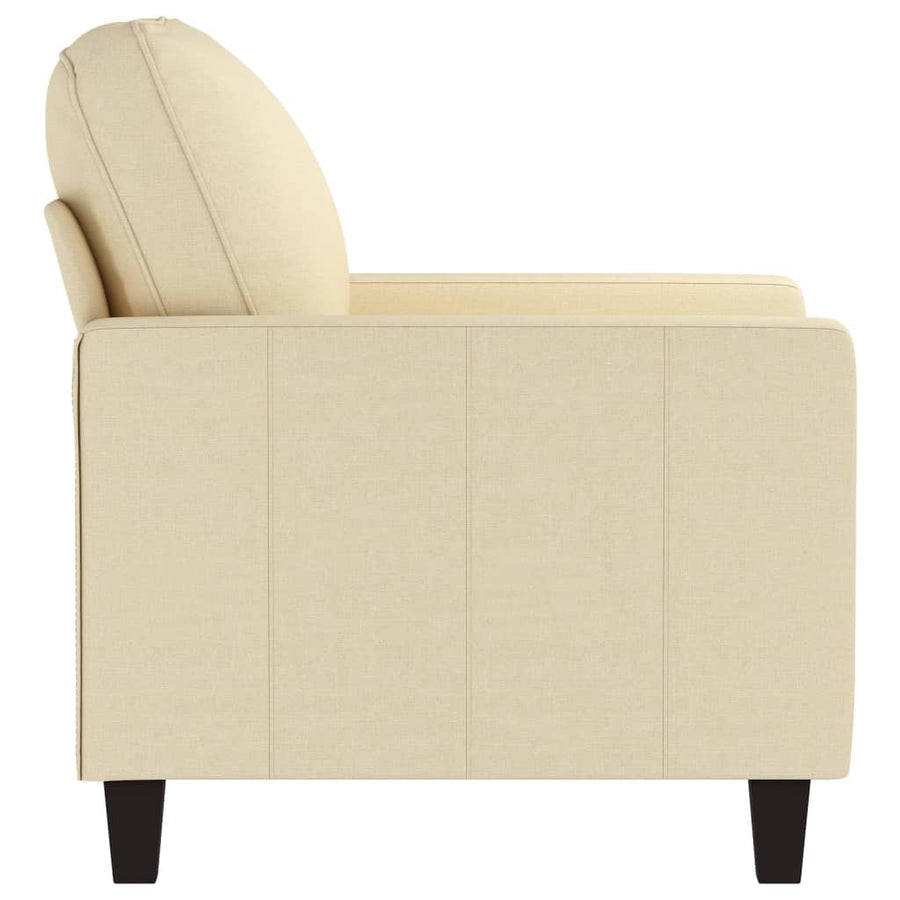 Fauteuil Stof Kleurig 60 cm Crème