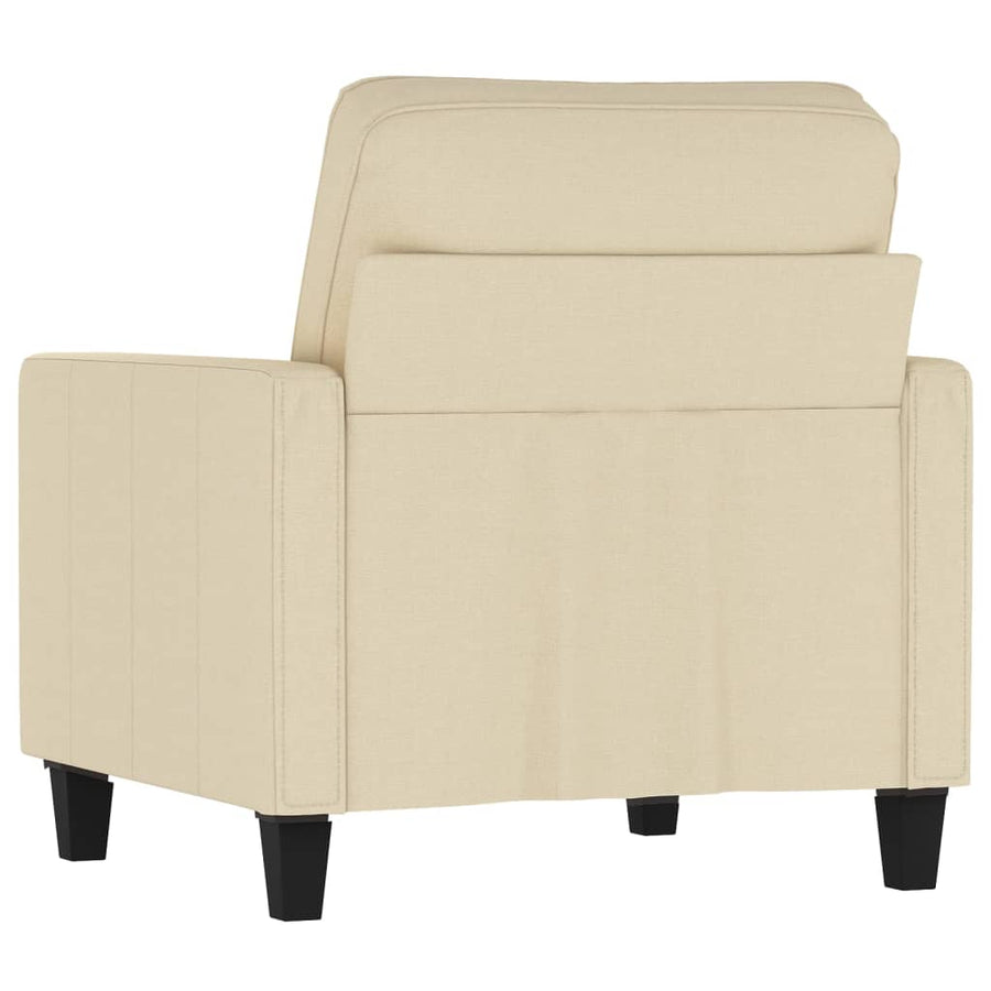 Fauteuil Stof Kleurig 60 cm Crème