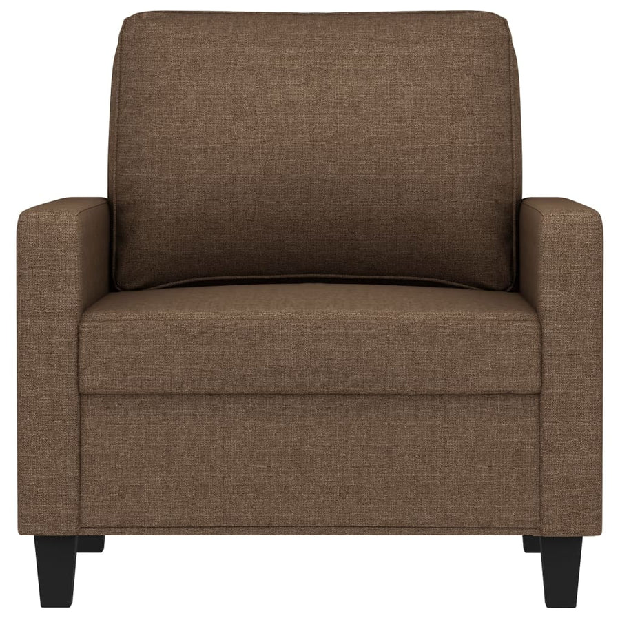 Fauteuil Stof 60 cm Bruin
