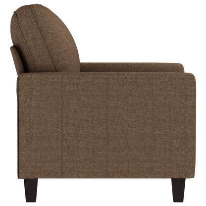 Fauteuil Stof 60 cm Bruin