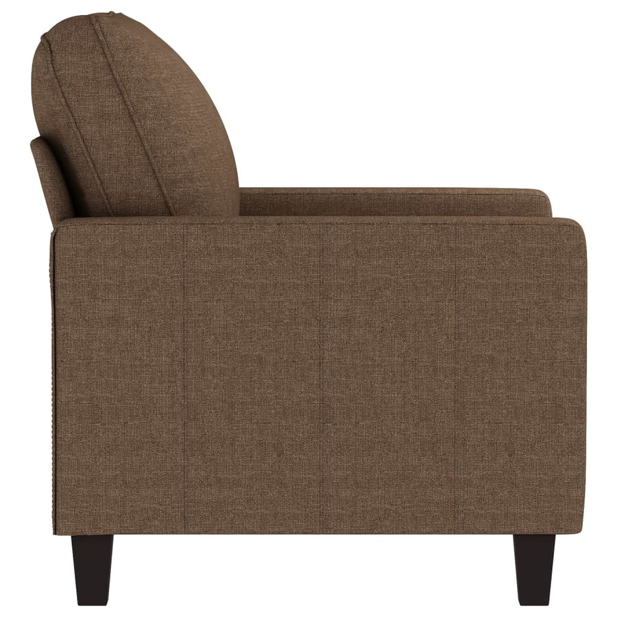 Fauteuil Stof 60 cm Bruin