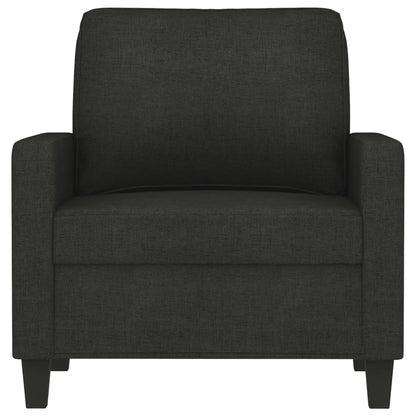 Fauteuil Stof 60 cm Zwart