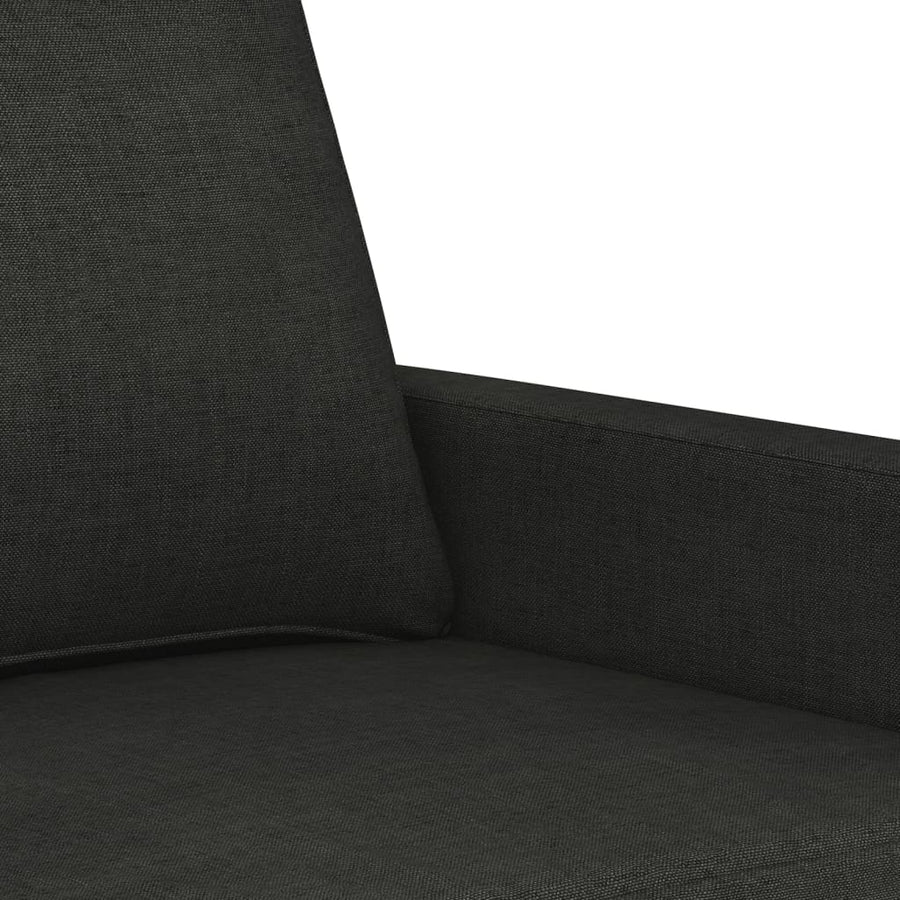 Fauteuil Stof 60 cm Zwart