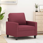 Fauteuil Stof 60 cm Wijnrood