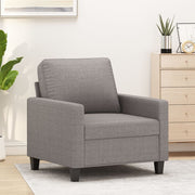 Fauteuil 78x77x80 cm stof taupe