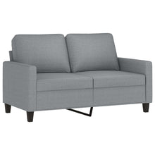 Tweezitsbank Stof 120 cm Lichtgrijs