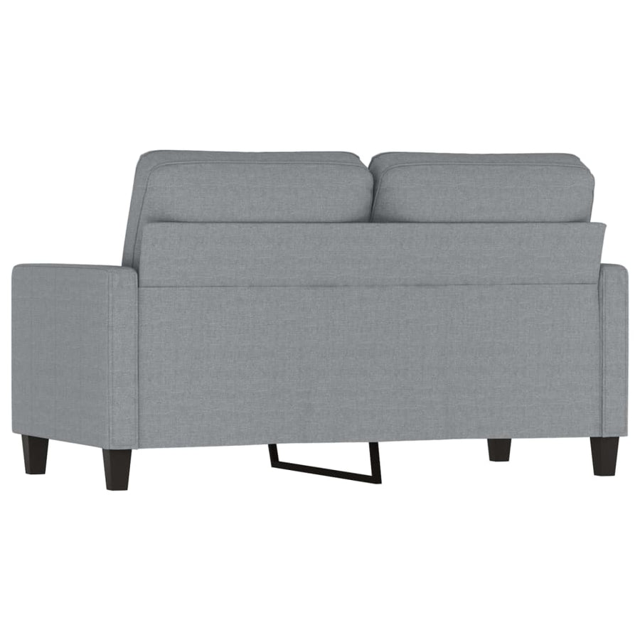 Tweezitsbank Stof 120 cm Lichtgrijs