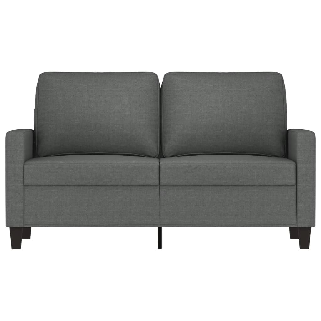 Tweezitsbank Stof 120 cm Donkergrijs
