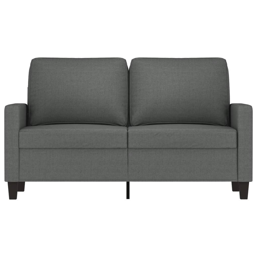 Tweezitsbank Stof 120 cm Donkergrijs