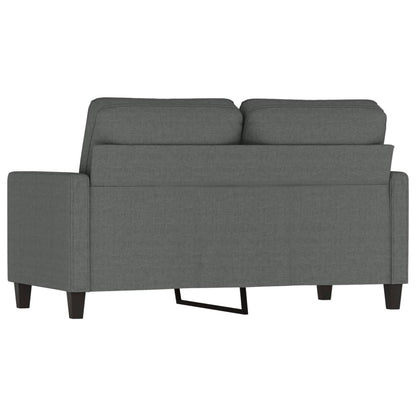 Tweezitsbank Stof 120 cm Donkergrijs