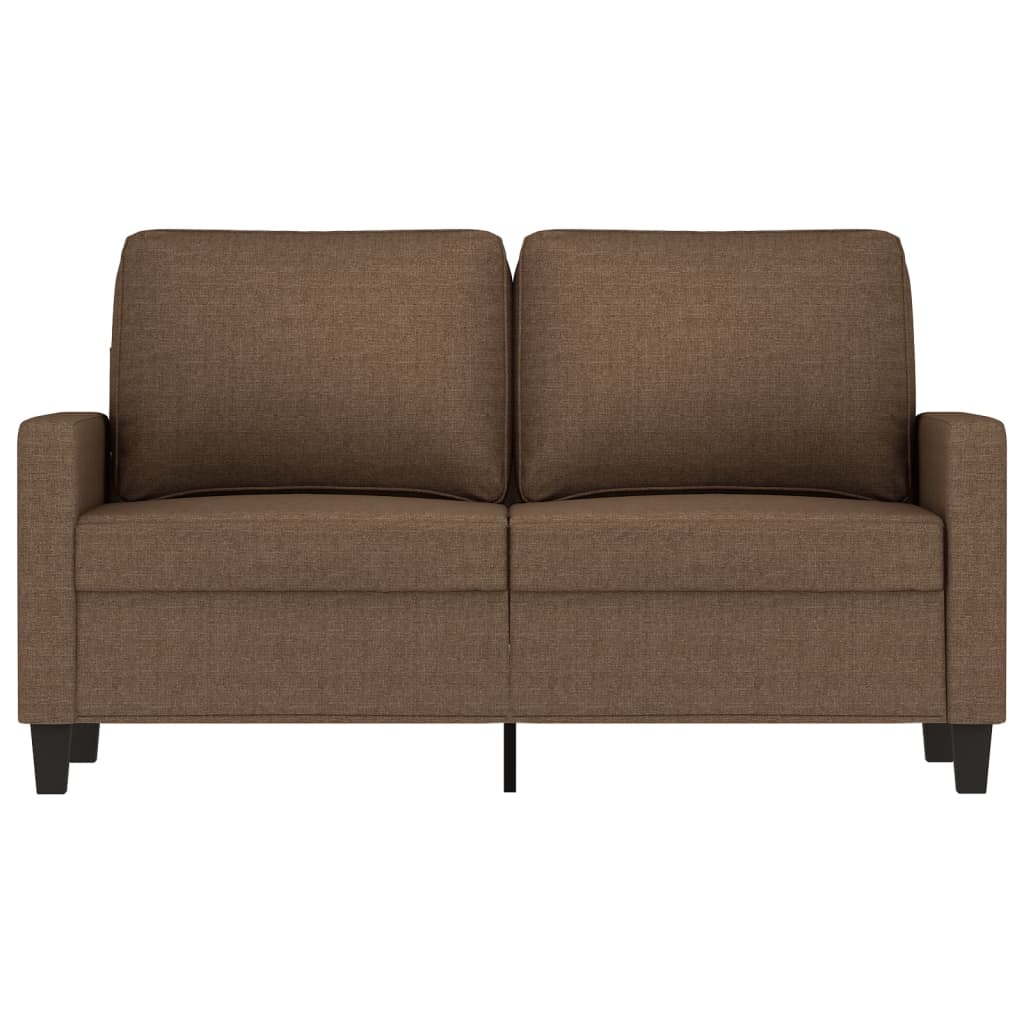 Tweezitsbank Stof 120 cm Bruin
