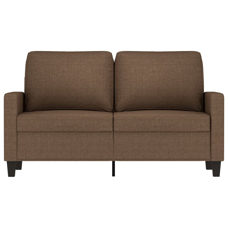 Tweezitsbank Stof 120 cm Bruin