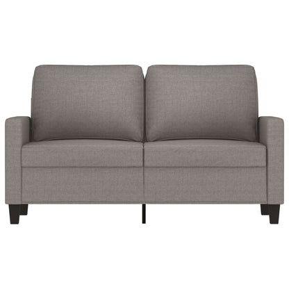 Tweezitsbank 120 Cm Stof Taupe