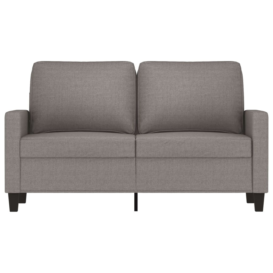 Tweezitsbank 120 Cm Stof Taupe