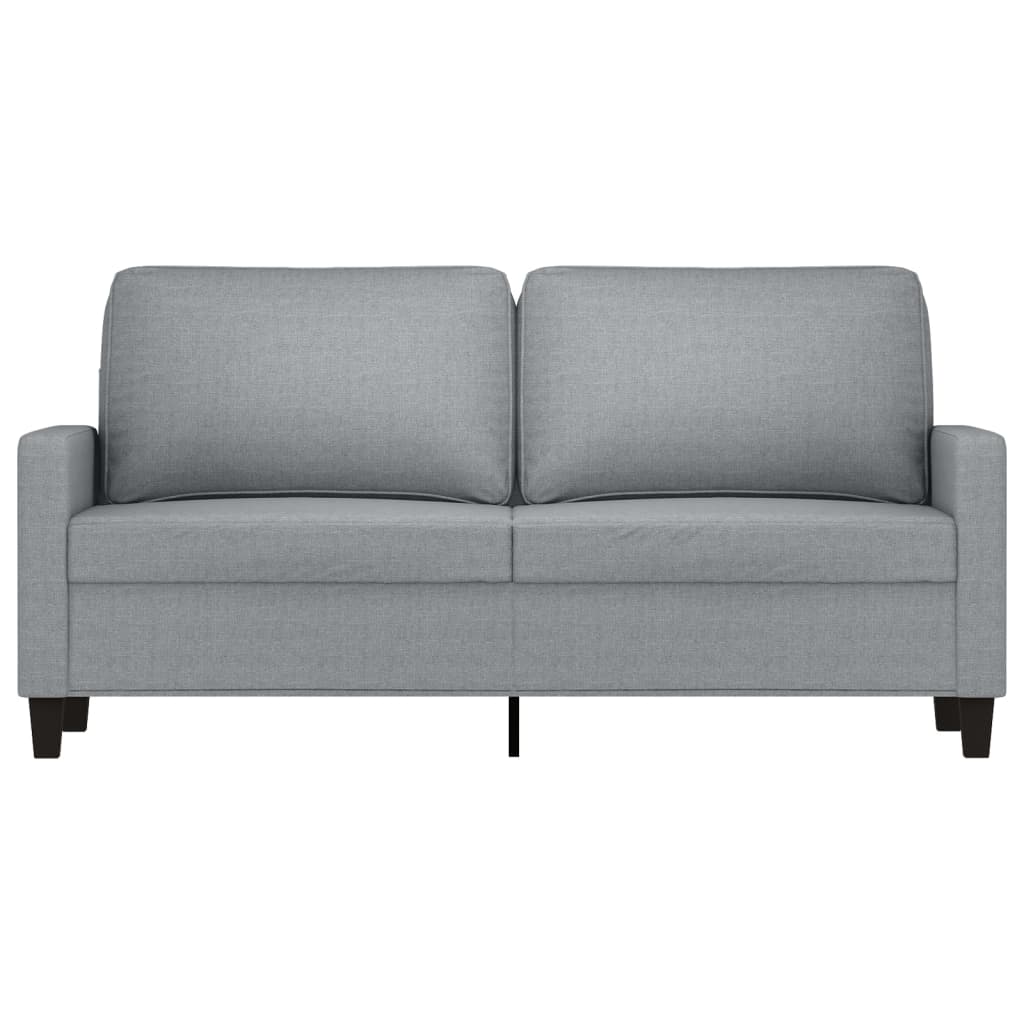 Tweezitsbank Stof 140 cm Lichtgrijs