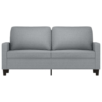 Tweezitsbank Stof 140 cm Lichtgrijs