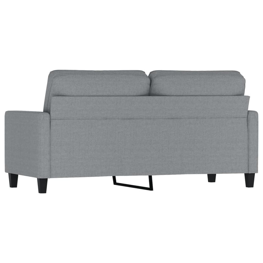 Tweezitsbank Stof 140 cm Lichtgrijs
