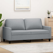 Tweezitsbank Stof 140 cm Lichtgrijs