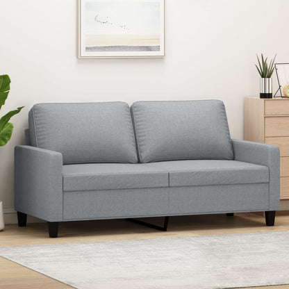 Tweezitsbank Stof 140 cm Lichtgrijs