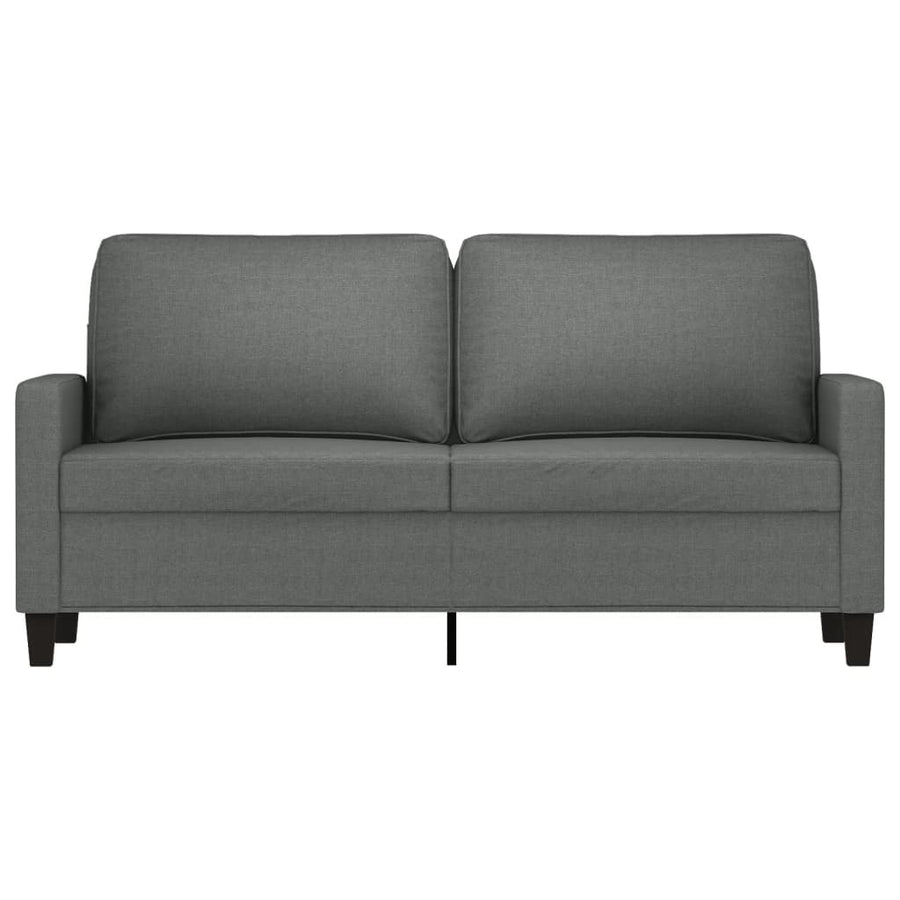 Tweezitsbank Stof 140 cm Donkergrijs