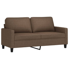 Tweezitsbank Stof 140 cm Bruin