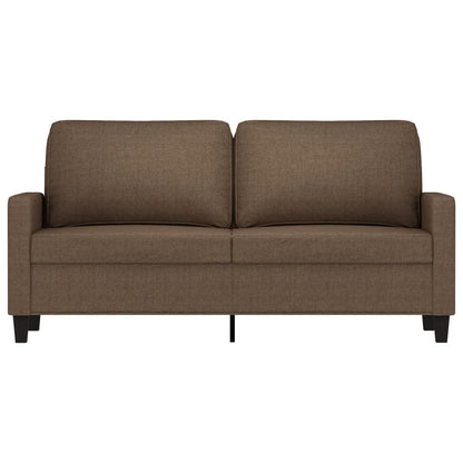 Tweezitsbank Stof 140 cm Bruin