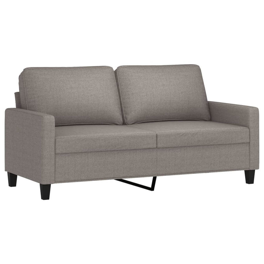 Tweezitsbank Stof 140 cm Taupe