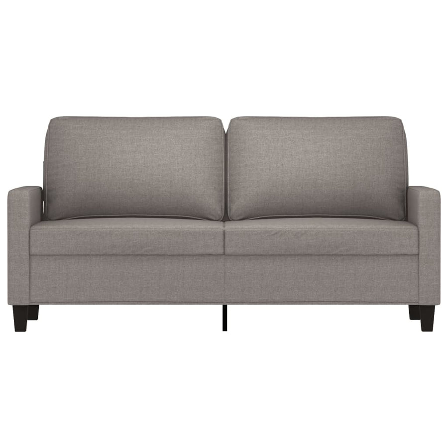 Tweezitsbank Stof 140 cm Taupe