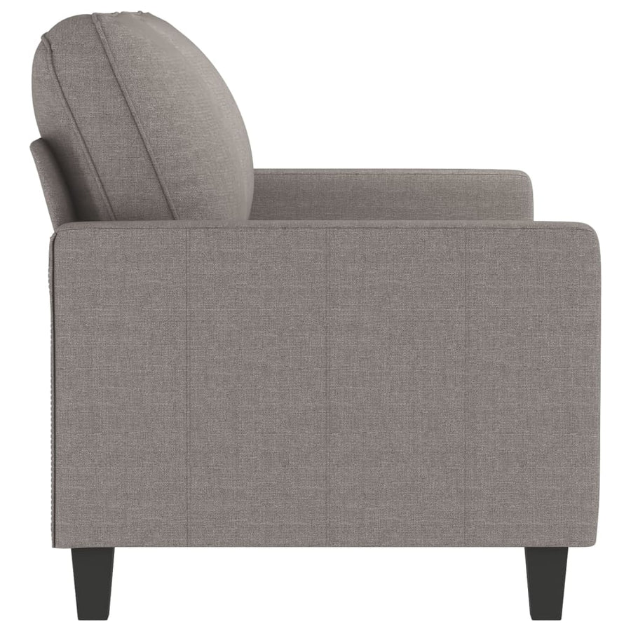 Tweezitsbank Stof 140 cm Taupe