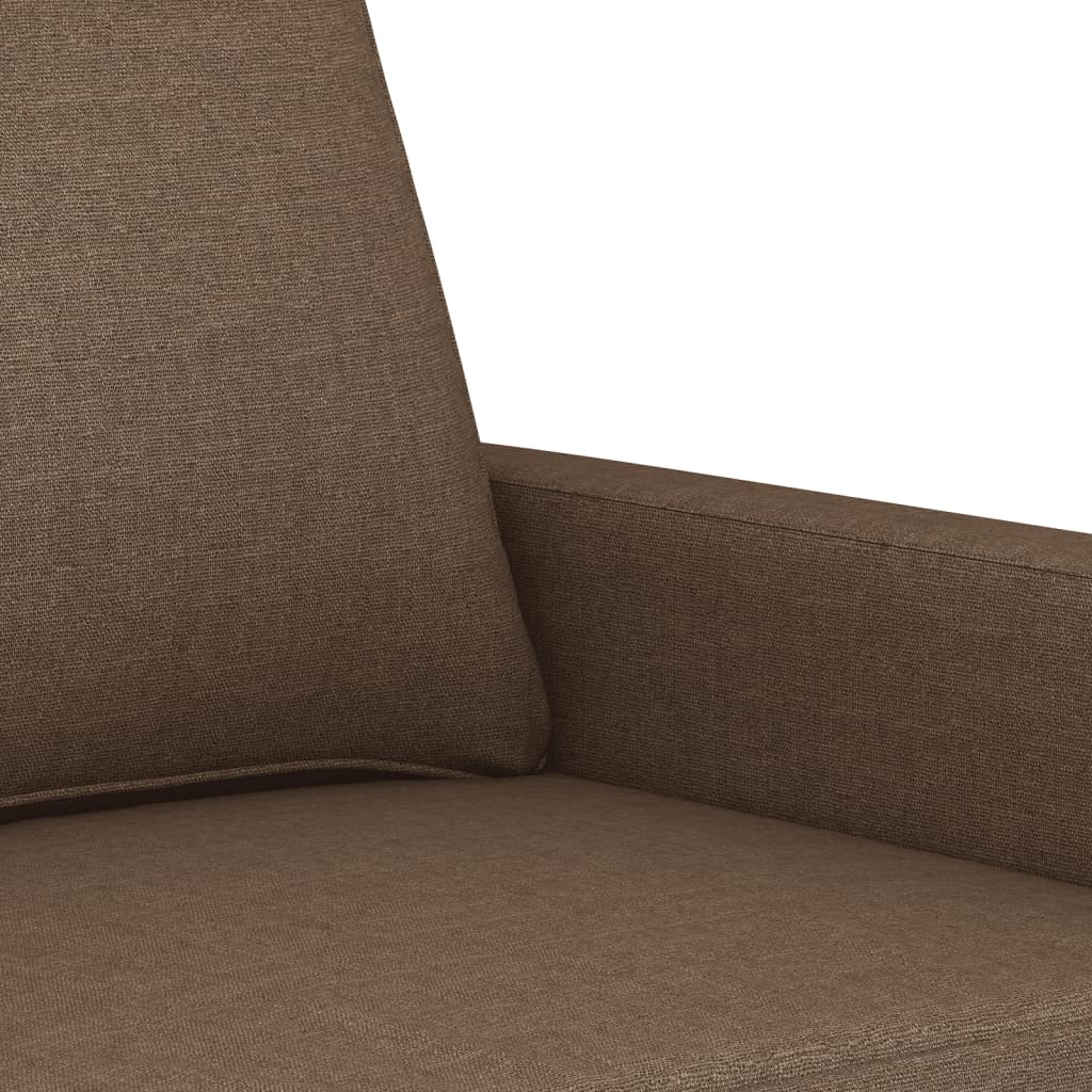 Driezitsbank Stof 180 cm Bruin