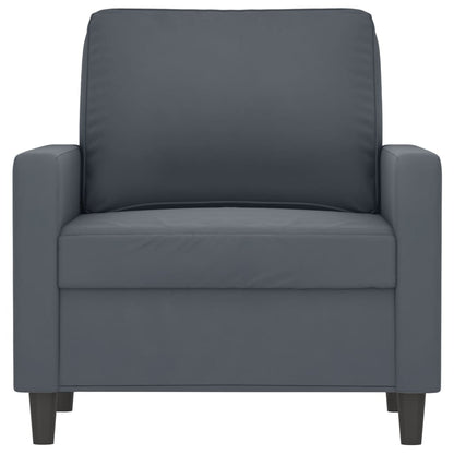 Fauteuil Fluweel 60 cm Donkergrijs