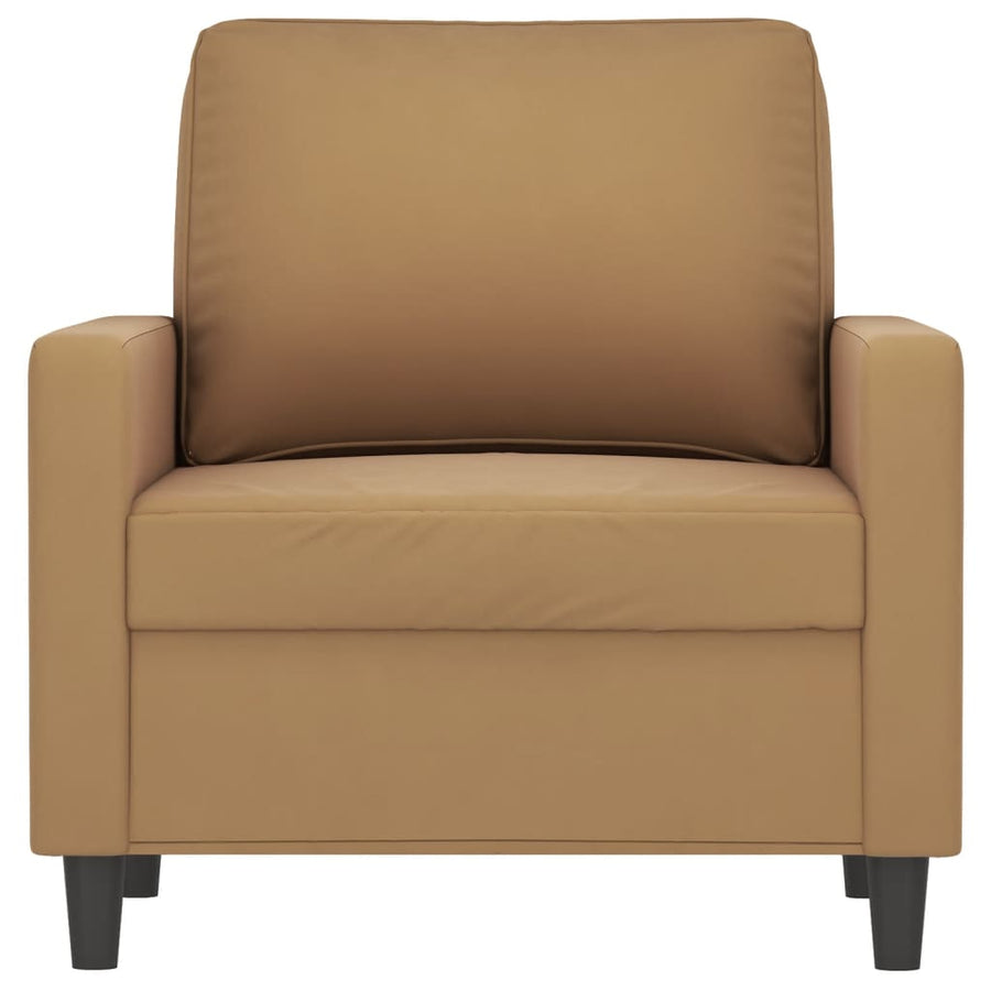 Fauteuil Fluweel 60 cm Bruin