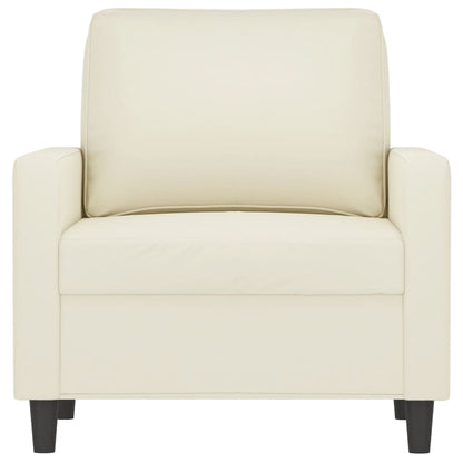 Fauteuil Fluweel Kleurig 60 cm Crème